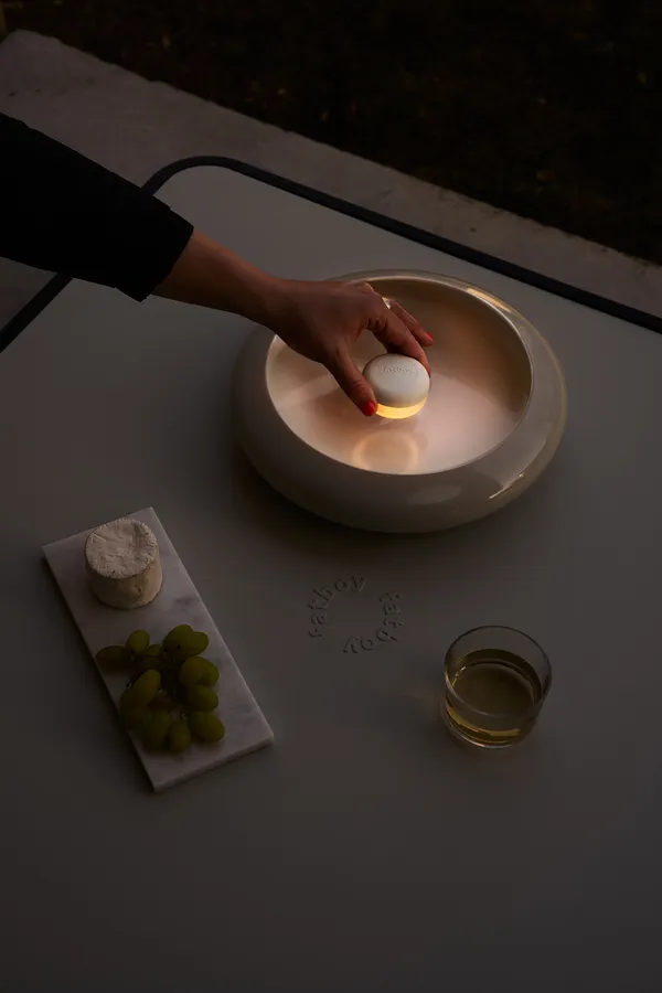 Paletti Table Light Grey