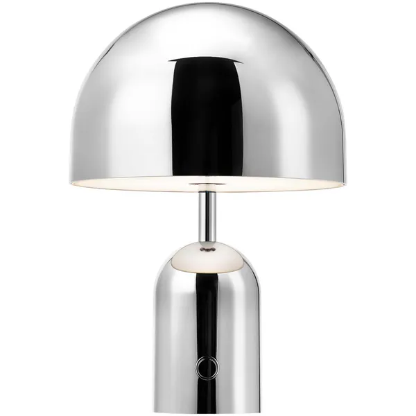 Bell Portabel Lampe Sølv