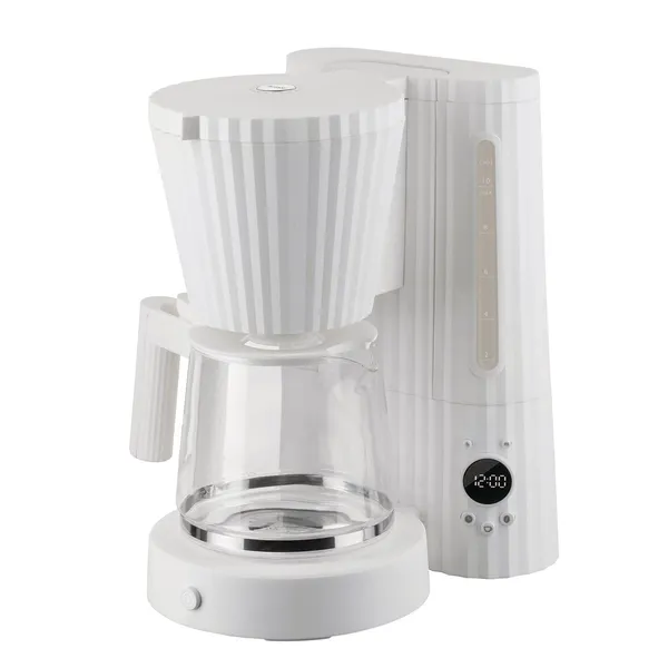 Plisse Kaffebryggare Vit