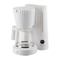 Plisse Kaffebryggare Vit