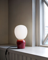 Buddy Table Lamp Wine Red / Opal