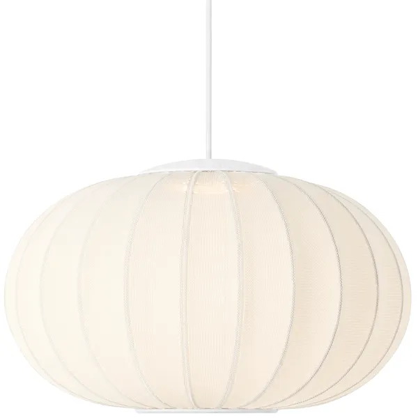 Knit-Wit Pendel Oval Ø57 cm LED Cloud White