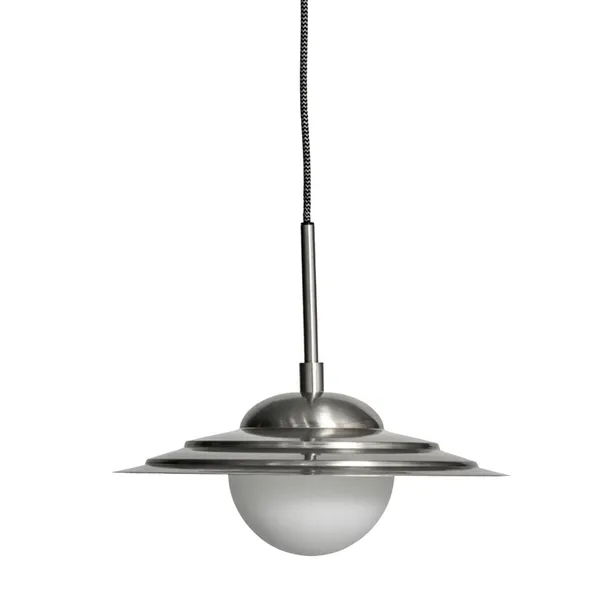 Coin Pendel Ø35 cm Bruched Silver