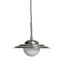 Coin Pendel Ø35 cm Bruched Silver
