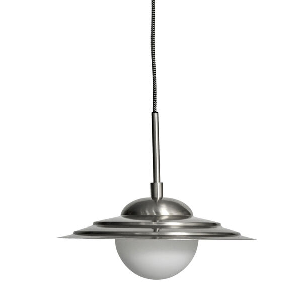 Coin Pendel Ø35 cm Bruched Silver