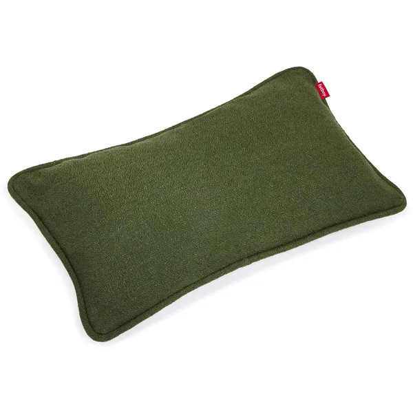 Puff Boucle Recycled Kudde Leaf Green