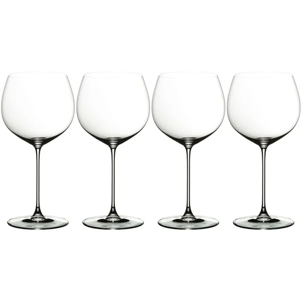 Veritas Oaked Chardonnay Vinglas 4-pack