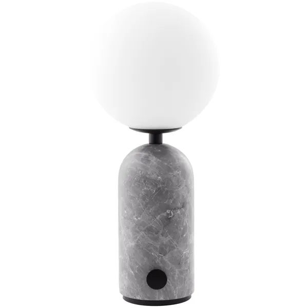 Torrano Bordslampa Portabel Grå Marmor