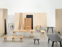 Arco Side Table Oak