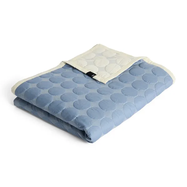 Mega Dot Sengetæppe 235x245 cm Dusty Blue