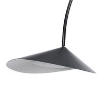 Arum Gulvlampe Buet Sort