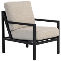 Seventy Five Wood Lænestol Sort Eg / Bouclé Sand