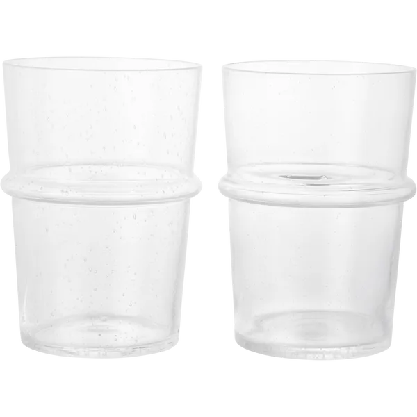 Boya Glas Hög 2-pack Klar
