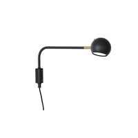 Yes! Vegglampe Sort