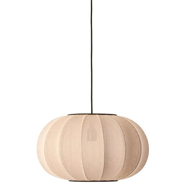 Knit-Wit LED Riippuvalaisin Soikea Ø45 cm Sand Stone