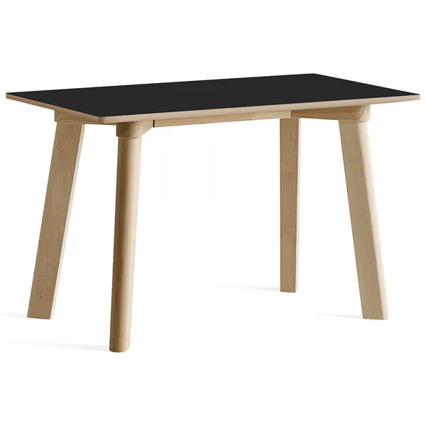 CPH Deux 215 2.0 Bænk 75 cm Pearl White / Ubehandlet Bøgetræ
