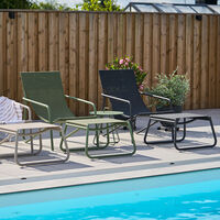 Sandholma Loungestol Charcoal
