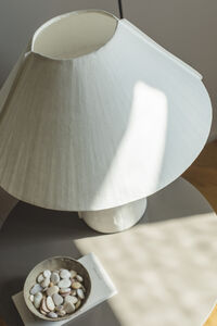Paper Bordlampe Hvid