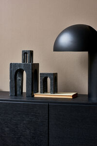 Arkis Bookend Bogstøtte 3 dele Sort
