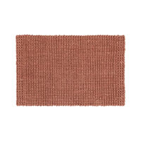 Jute Dørmåtte 60x90 cm Gammelrosa