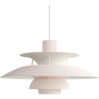 PH 5 Pendel Monochrome Pale Blush