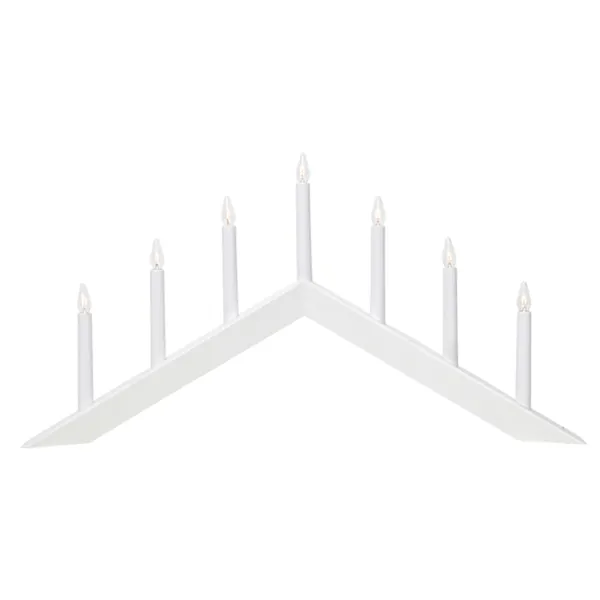Candlestick Arrow White