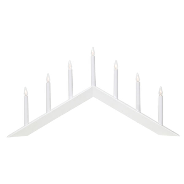 Candlestick Arrow White
