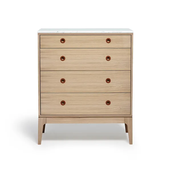 Höllviken Marble Top For Chest Of Drawers 4 Drawers