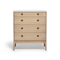 Höllviken Marble Top For Chest Of Drawers 4 Drawers