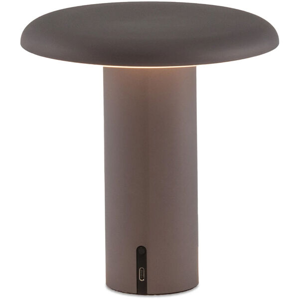 Takku Bordlampe Bærbar Anodized Grey