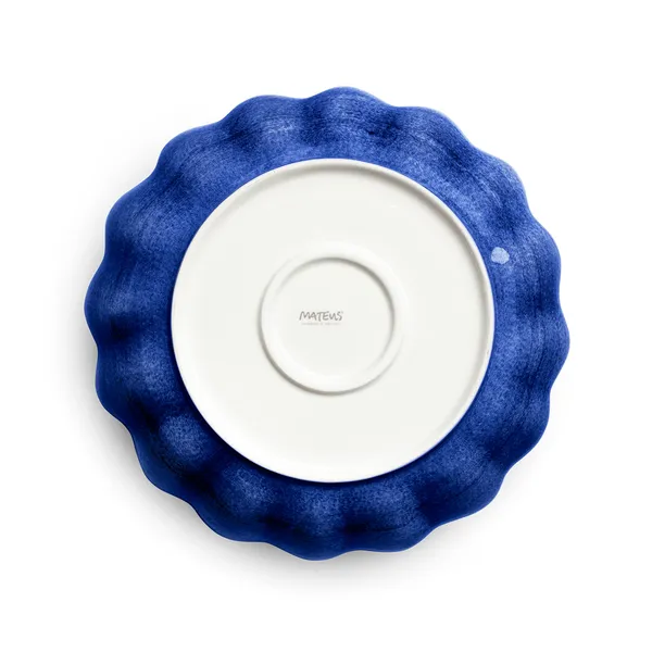 Oyster Skål 24 cm Blå