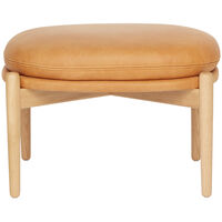 Embody Stol Skinn Vintage Cognac / Mattlakkert Eik