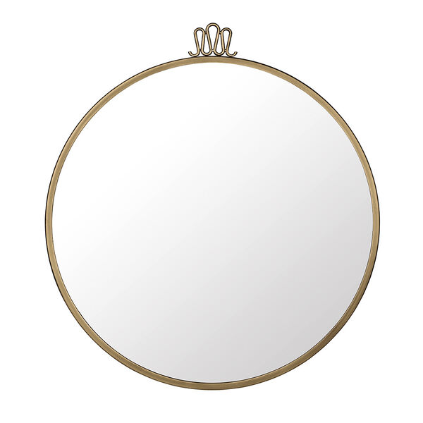Randaccio Spejl Ø60cm Vintage Brass