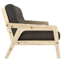 Grab Sofa Bed Raw / Mellow Brown