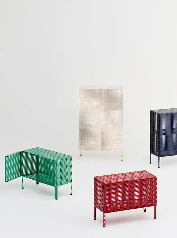 Perforated Skap Liten Soft Jade