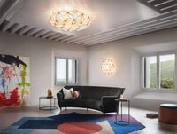 La Vie Væg-/Loftslampe 74 cm Ravfarvet