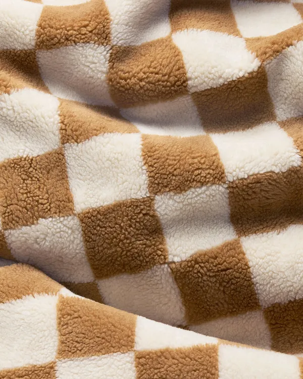 Original Slim Teddy Chess Bean Bag Almond Creme