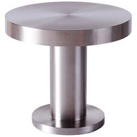 Cufflink Sidobord Ø45 cm Rostfritt Stål