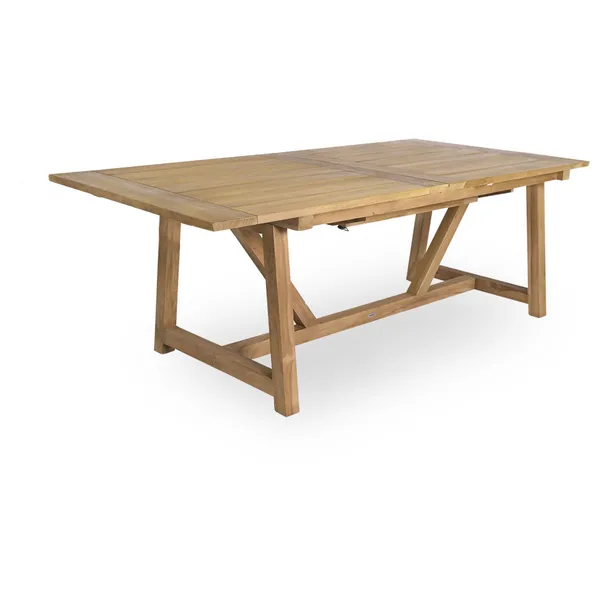 George Ruokapöytä Pidennettävä 100x200-280 cm Teak