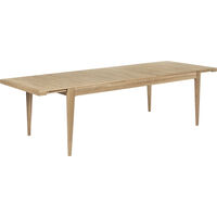 S-Table Matbord Utdragbart 95x220 cm Ek