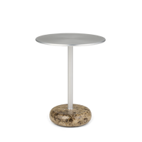 Ton Sidebord Stort Brun Marmor