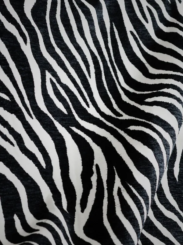 Le Petite Fåtölj Zebra Svart / Vit