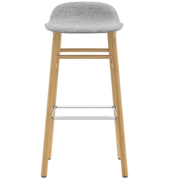 Form Barstol 75 cm Grå / Ek