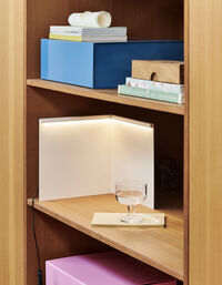 LBM Corner Bordslampa Cream White