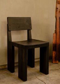 001 Matstol Svart