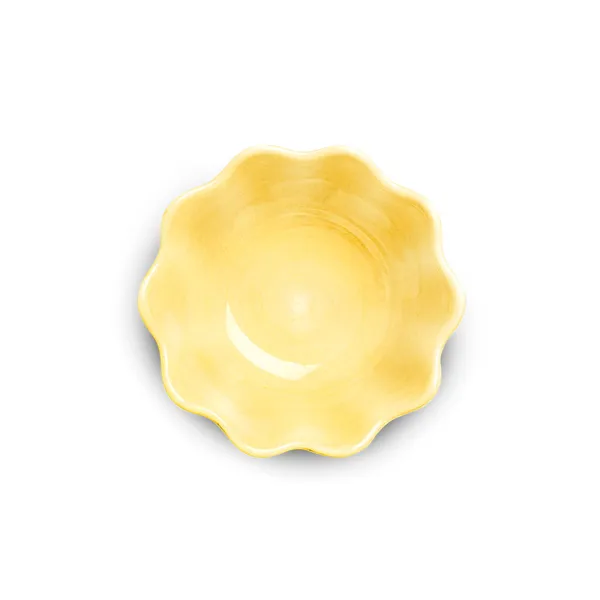 Oyster Skål 13 cm Gul