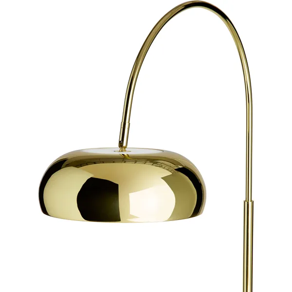 Deco Disco Gulvlampe Messing