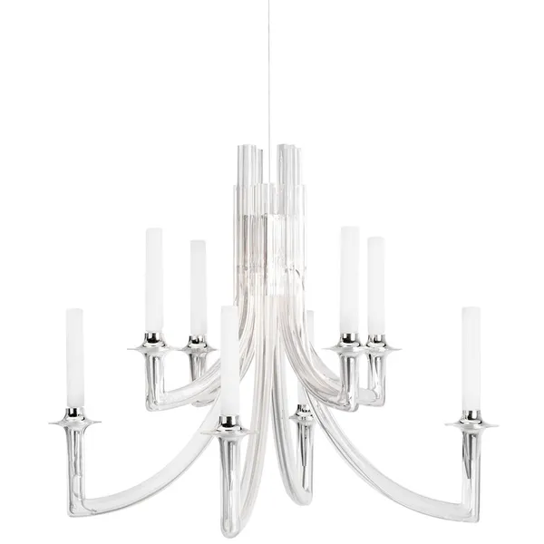 Khan Metal Lysekrone Transparent