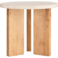 Eden Sidebord 50 cm Eik / Lys Sten