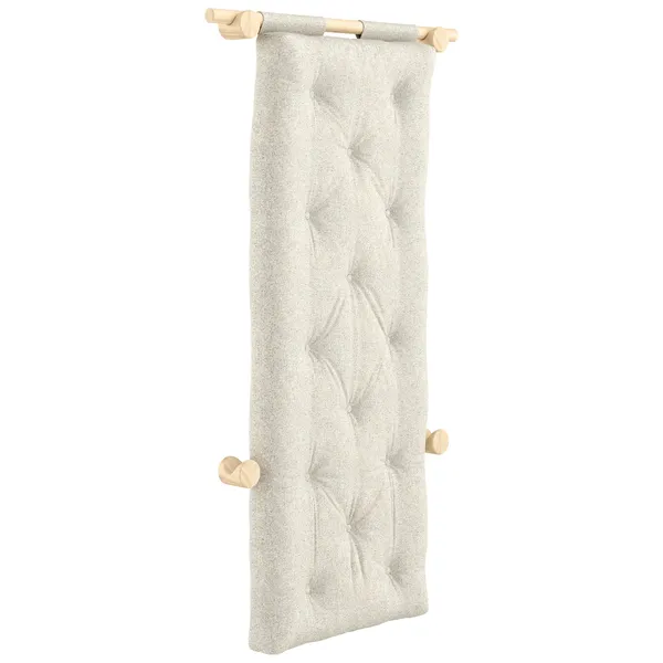 Hooked Chair Bed Soft Chalk
